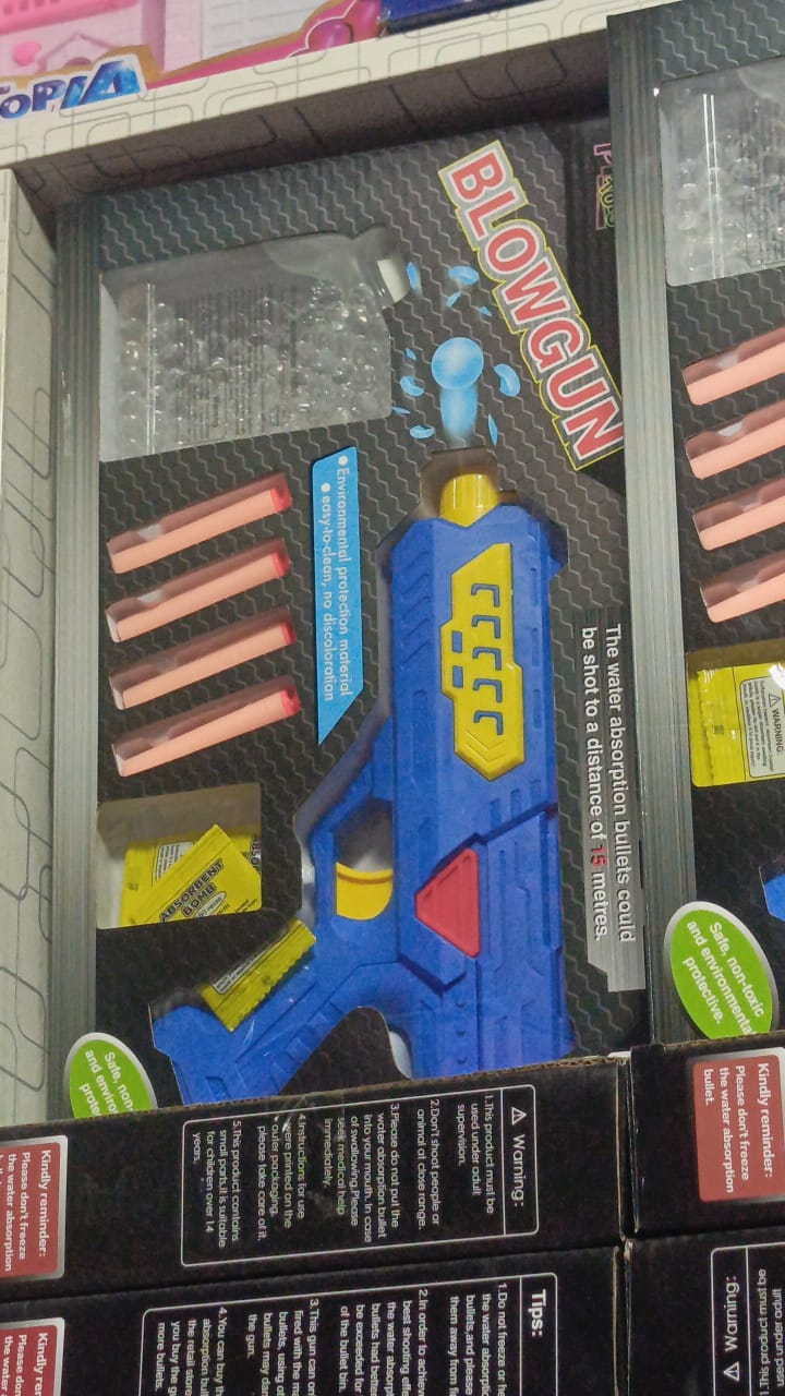 2-in-1 Soft Dart & Water Ball Shooter – Kids Summer Action Toy Gun - Image 4