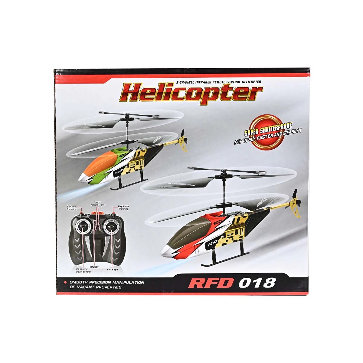 RC Helicopter 2D Full Flight – Rechargeable Remote Control Helicopter for Kids - Image 4