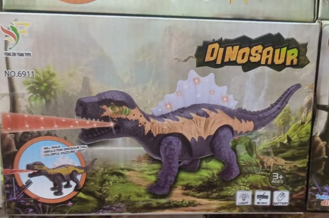 Walking Dinosaur Toy with Light & Sound – Realistic Moving Dino for Kids - Image 4