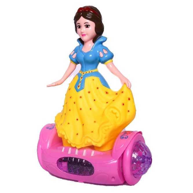 Balance Car Doll with Musical Sound & 3D Lighting – Fun Baby Toy with Universal Movement - Image 2