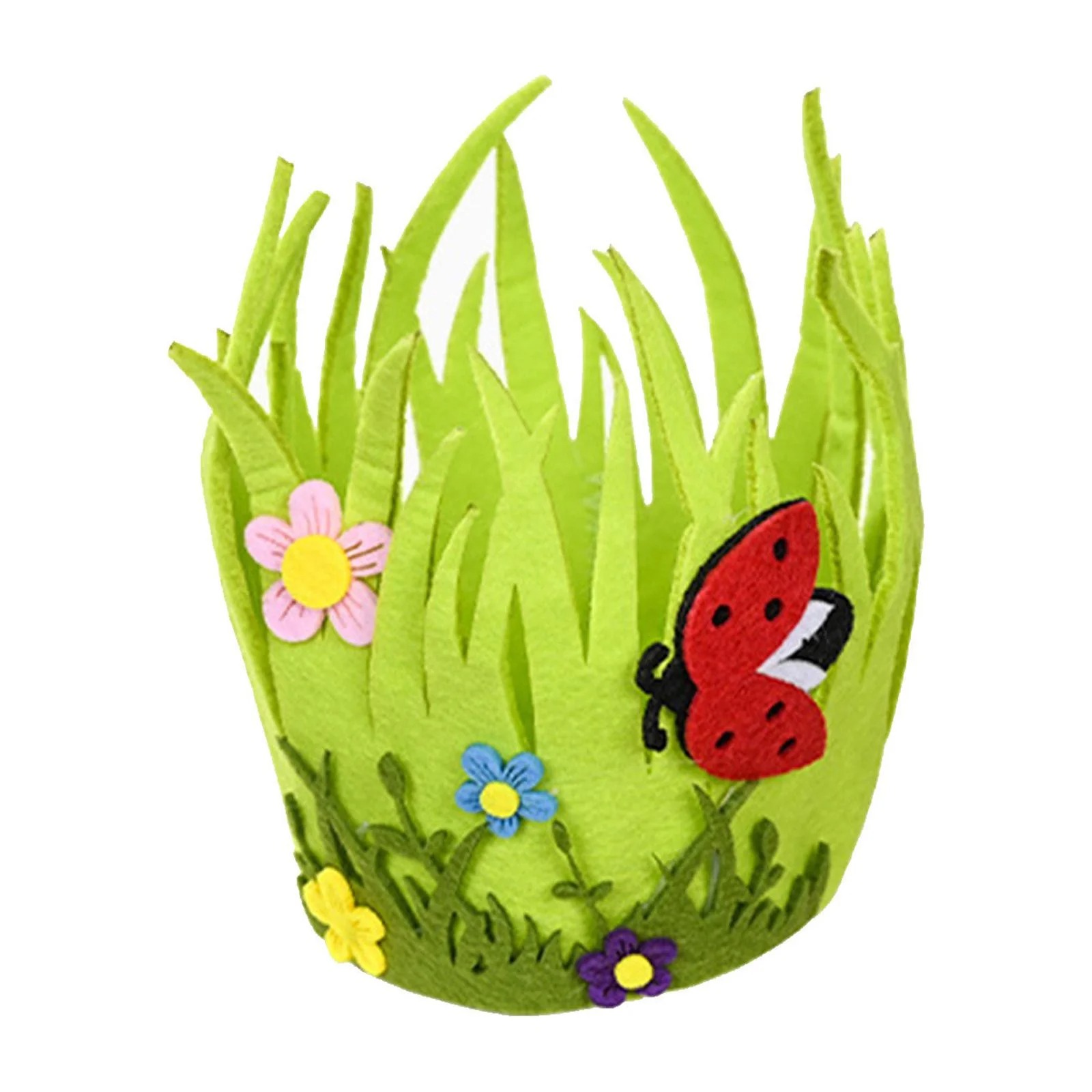 Easter Gift Baskets for Kids – Portable Woven Bucket for Party Favors & Gifting - Image 2