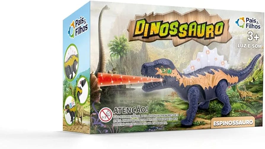 Walking Dinosaur Toy with Light & Sound – Realistic Moving Dino for Kids - Image 2