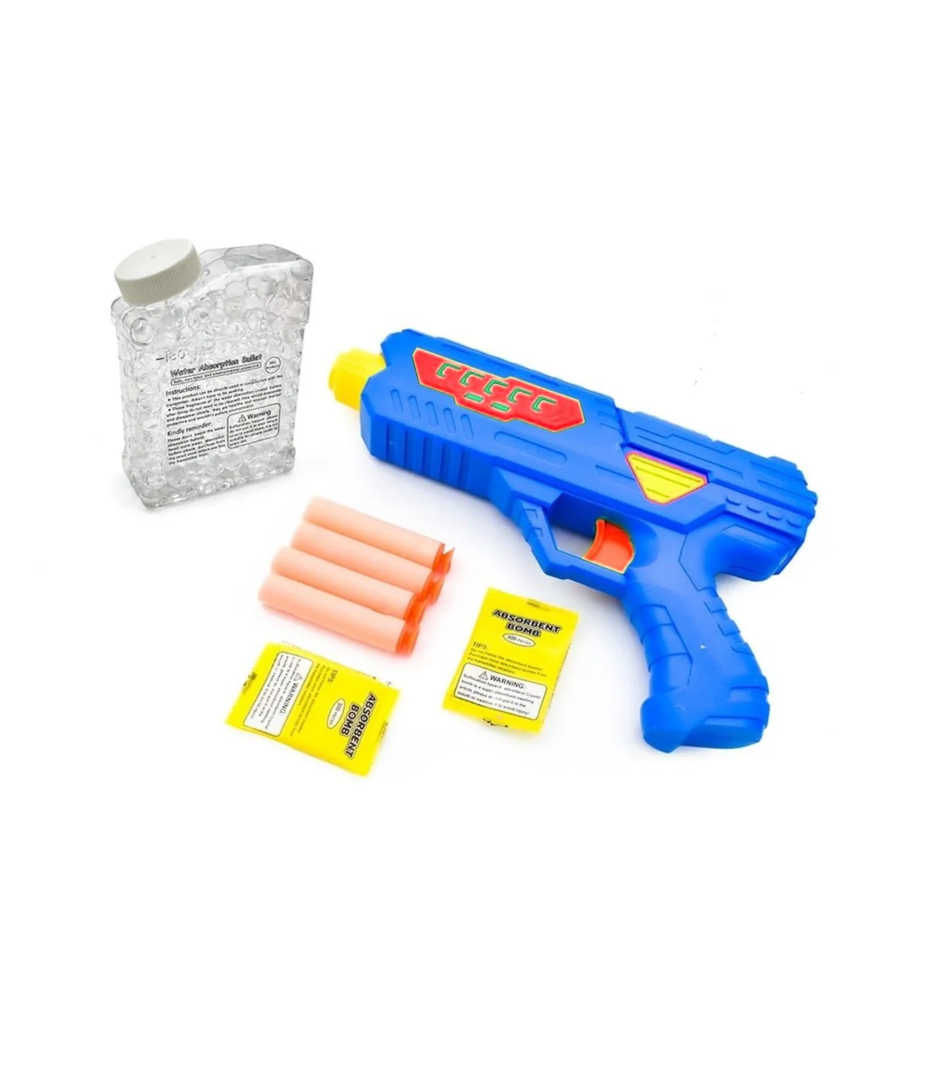2-in-1 Soft Dart & Water Ball Shooter – Kids Summer Action Toy Gun
