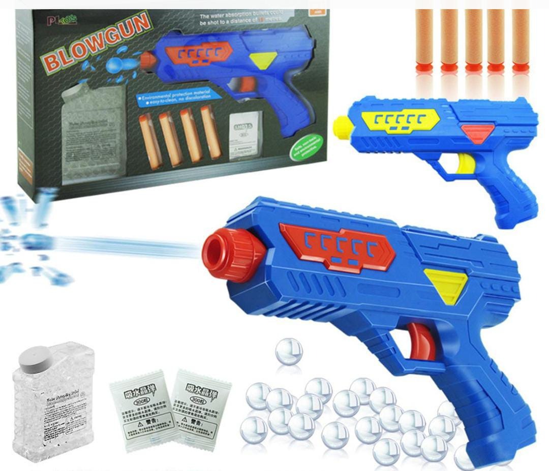 2-in-1 Soft Dart & Water Ball Shooter – Kids Summer Action Toy Gun - Image 3