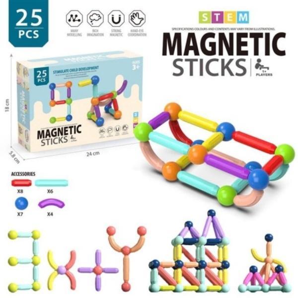 Magnetic Sticks Toy for Kids Safe Building Play - Image 4