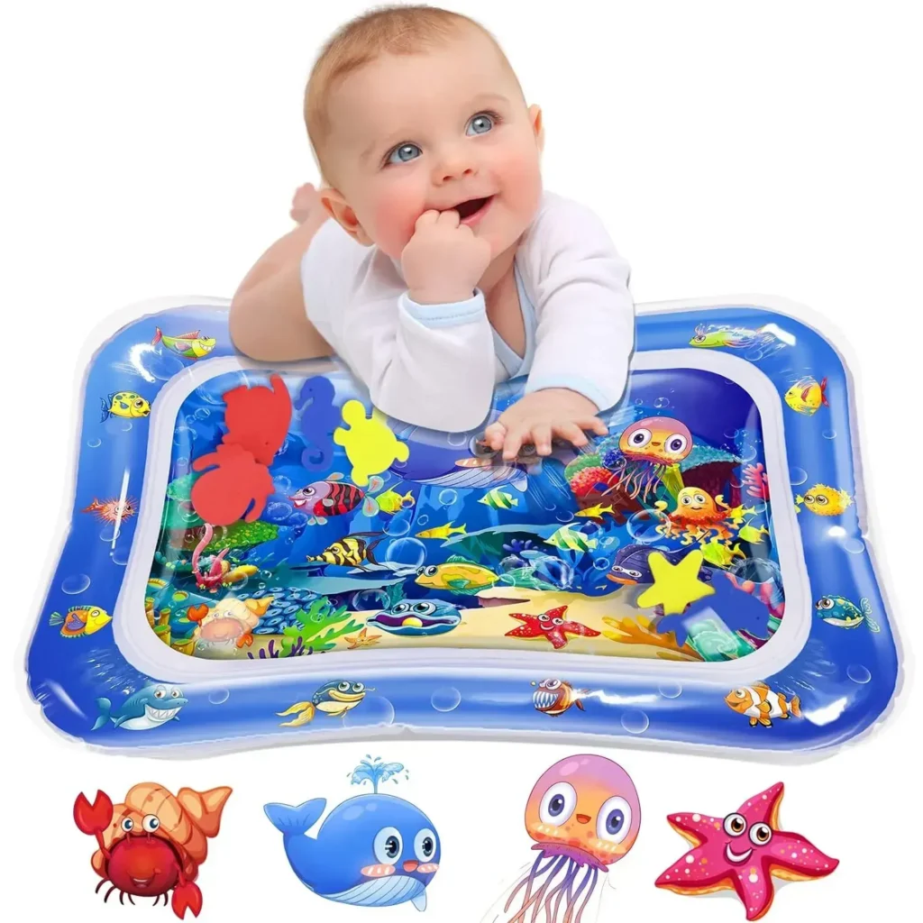 Inflatable Baby Water Play Mat – Tummy Time Mat for Infants & Toddlers