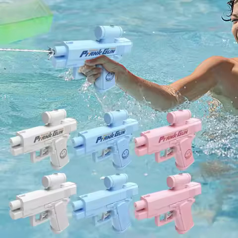 Double-Sided Reverse Prank Water Gun – Mini Tactical Squirt Toy for Kids