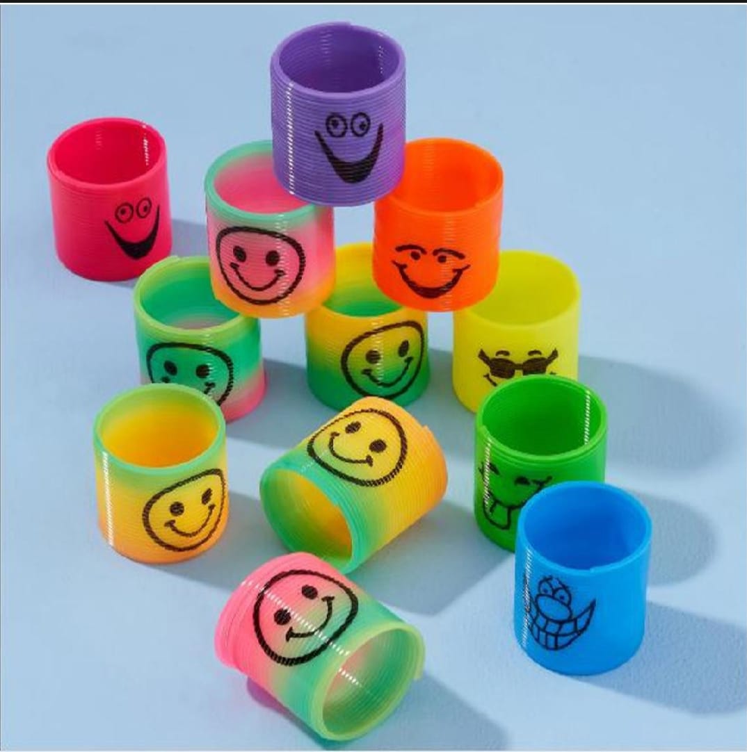 Magic Slinky Spring Finger Fidget Toys – Pack of 12 Stress Relief Sensory Toy - Image 3