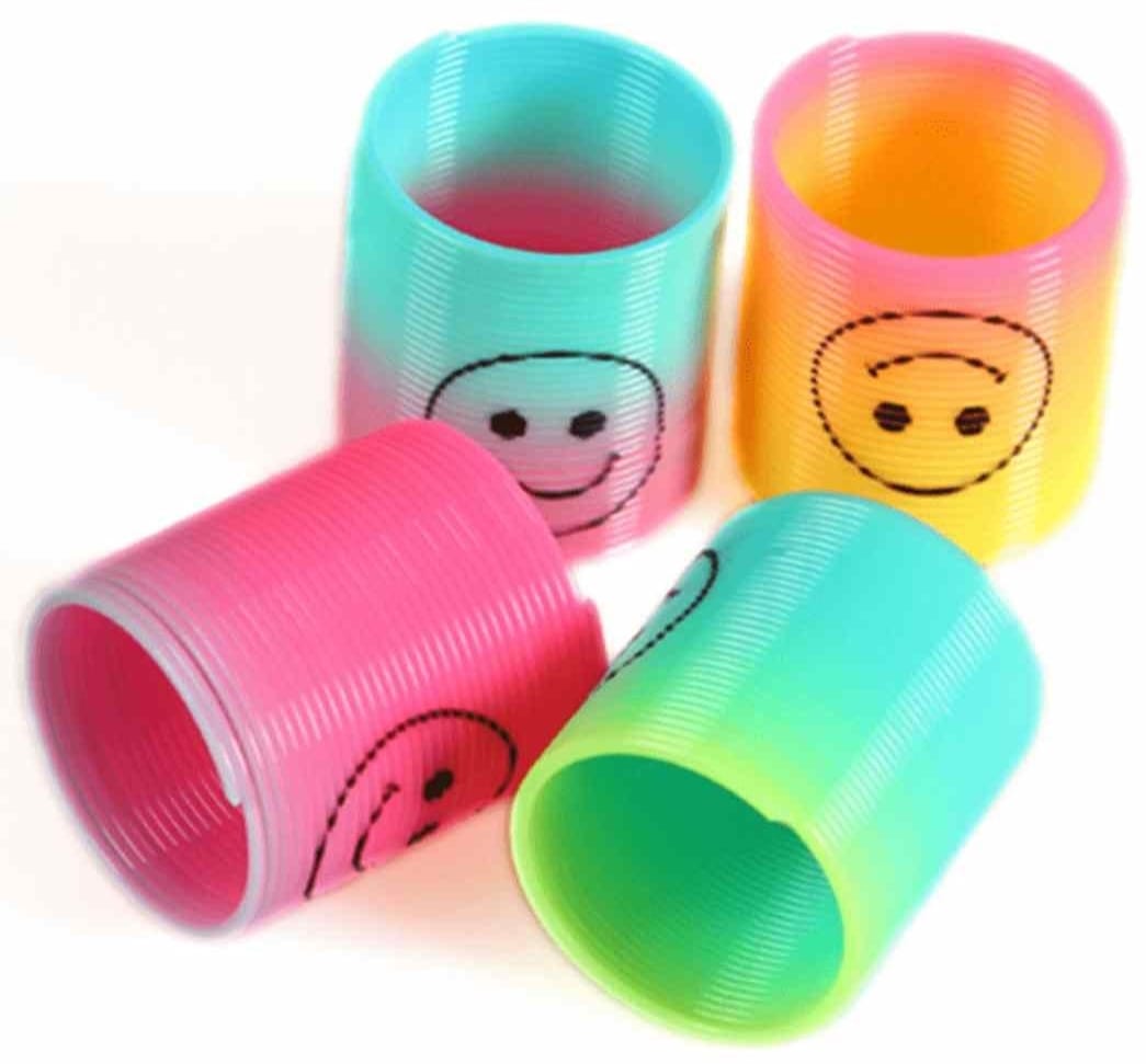 Magic Slinky Spring Finger Fidget Toys – Pack of 12 Stress Relief Sensory Toy - Image 2