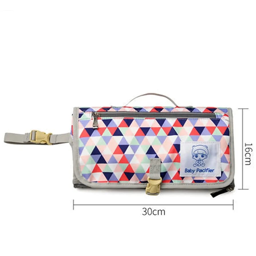 Waterproof Baby Diaper Pouch – Multi-Function Stroller Bag & Nappy Organiser