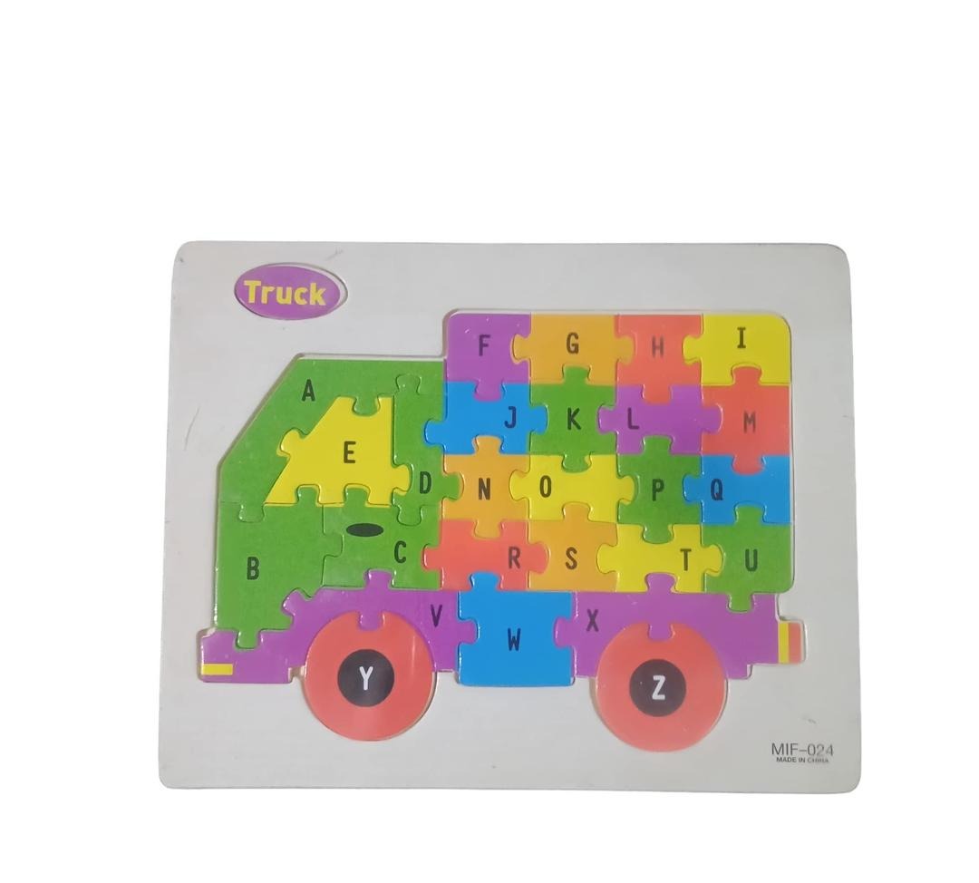 Wooden Alphabet Puzzle Board – Premium A-Z English Letters Learning Toy - Image 2