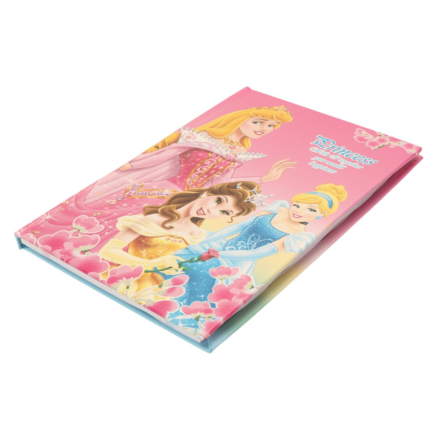 Princess Cover Fancy Lock Spiral Binding Diary – Medium Size Notebook for Girls - Image 3