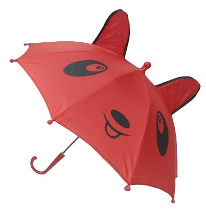 Small Kids Cartoon Umbrella – Multicolor Lightweight Rain Umbrella
