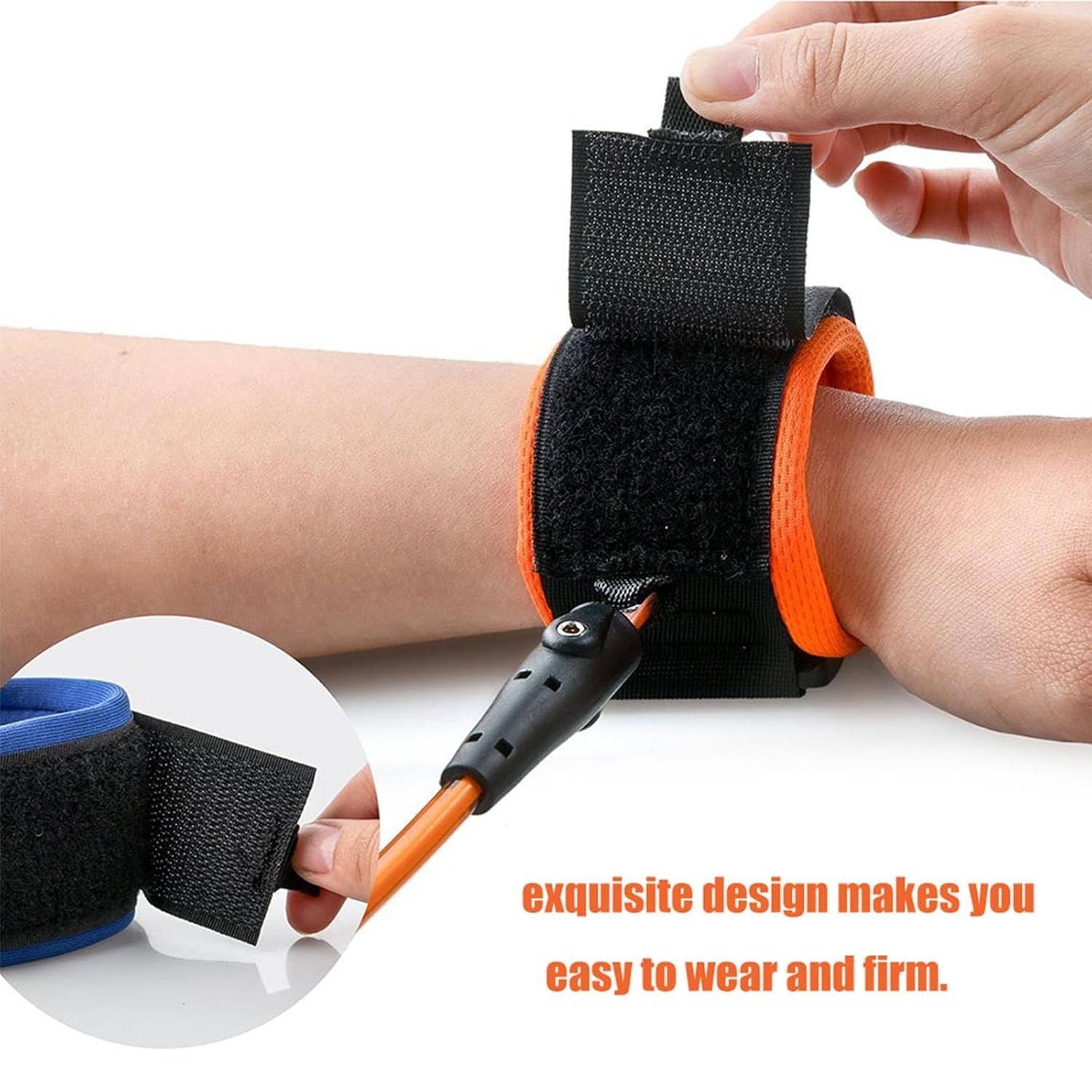 Baby Anti-Lost Wrist Strap Safety Harness for Toddlers – Adjustable Walking Leash - Image 2